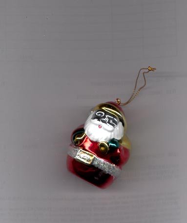 Avon Brilliant Festive Ornament- Santa