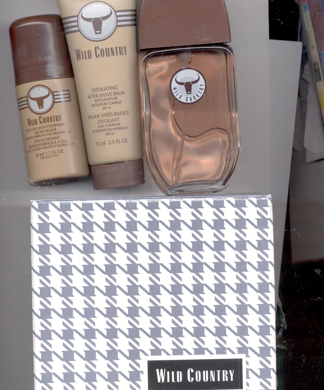 AVON Wild Country Gift Set- Cologne, Deodorant