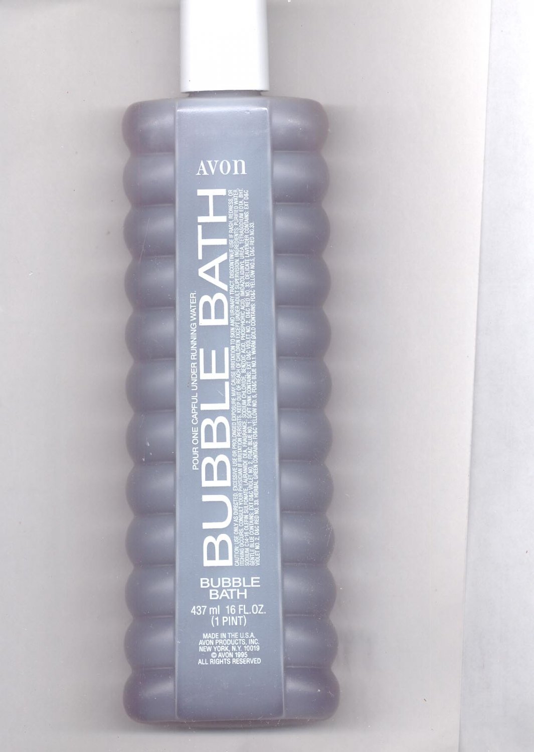 6 Avon Lavender Bubble Bath 16 fl. oz.- VINTAGE