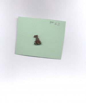 Coon hunter hat (lapel) pin (# 63)