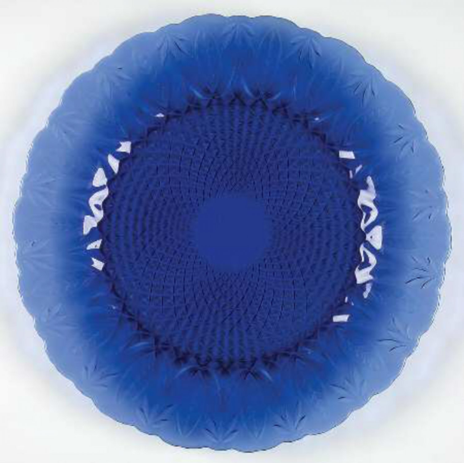 4 Avon Royal Sapphire Dinner Plates