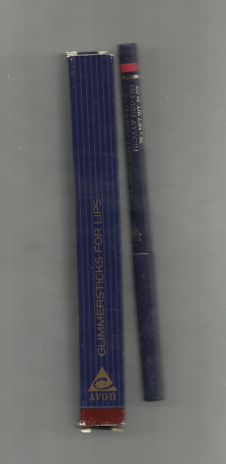 Avon Glimmersticks for lips- Really Red (w)- VINTAGE