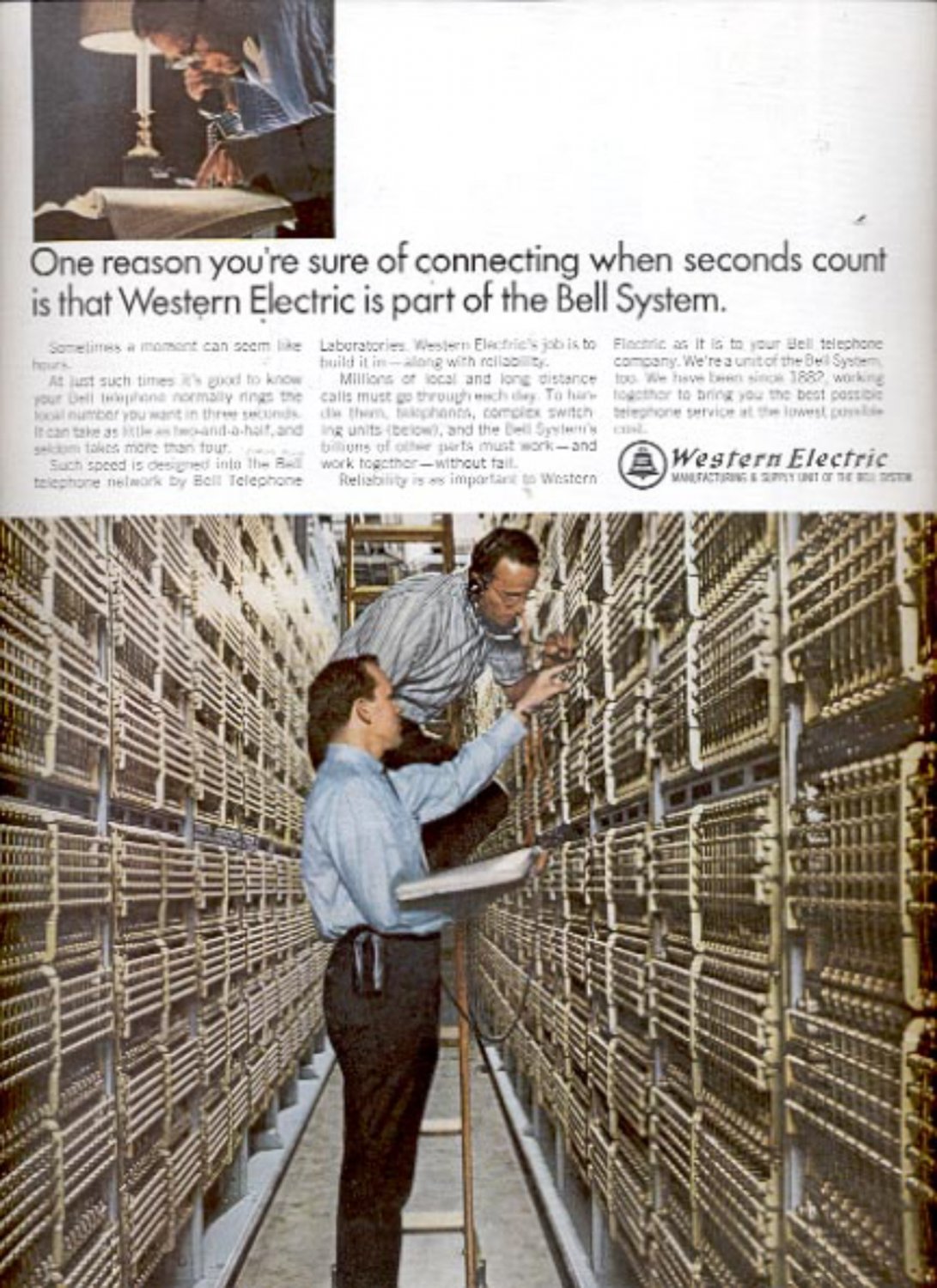 1967 Western Electric Manufacturing & Supply ad (#5441)