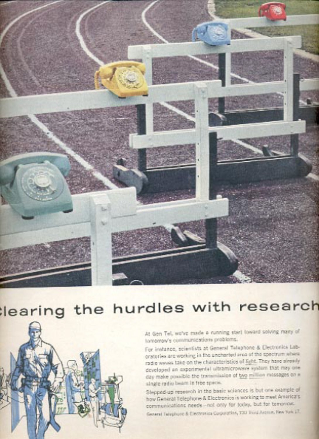 1960 General Telephone & Electronics ad (#5507)