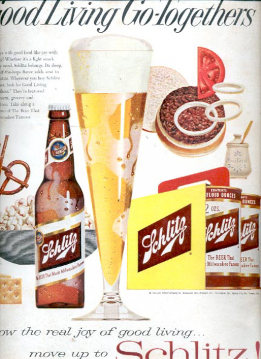 1960 Schlitz Beer ad (#5509)