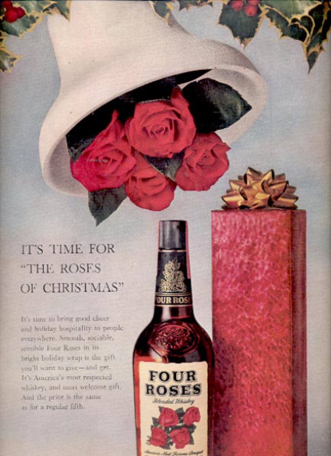 1960 Four Roses Blended Whiskey ad (#5497)