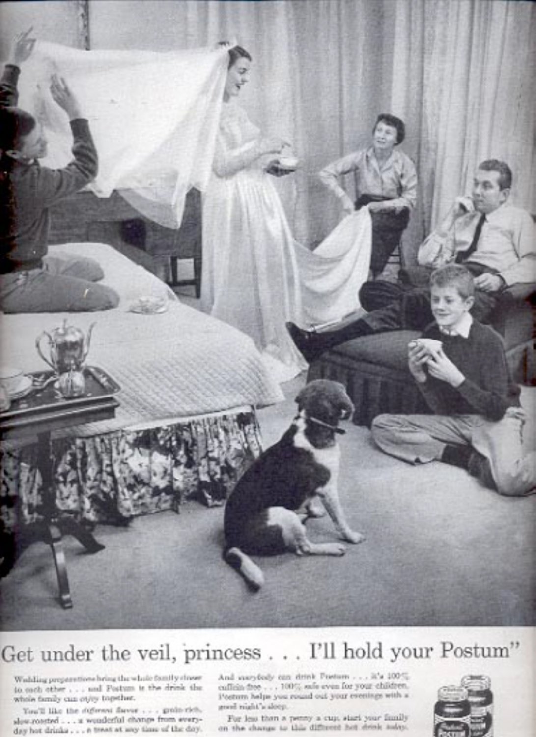 1957 Instant Postum beverage ad (# 4941)