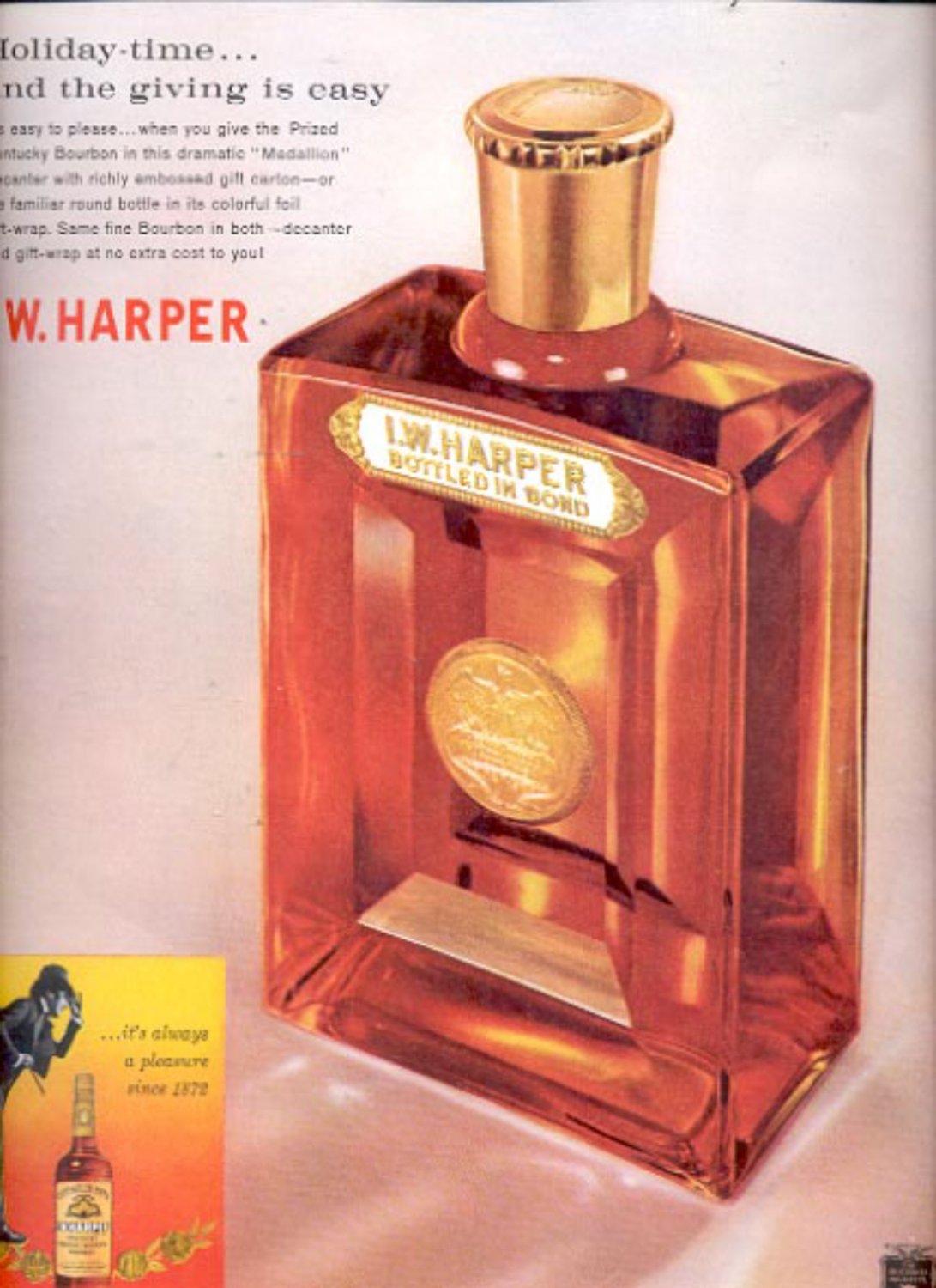 1960 I. W. Harper Whiskey ad (#5481))