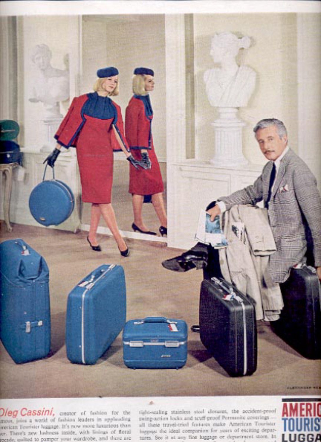 1963 American Tourister Luggage ad (#5537)