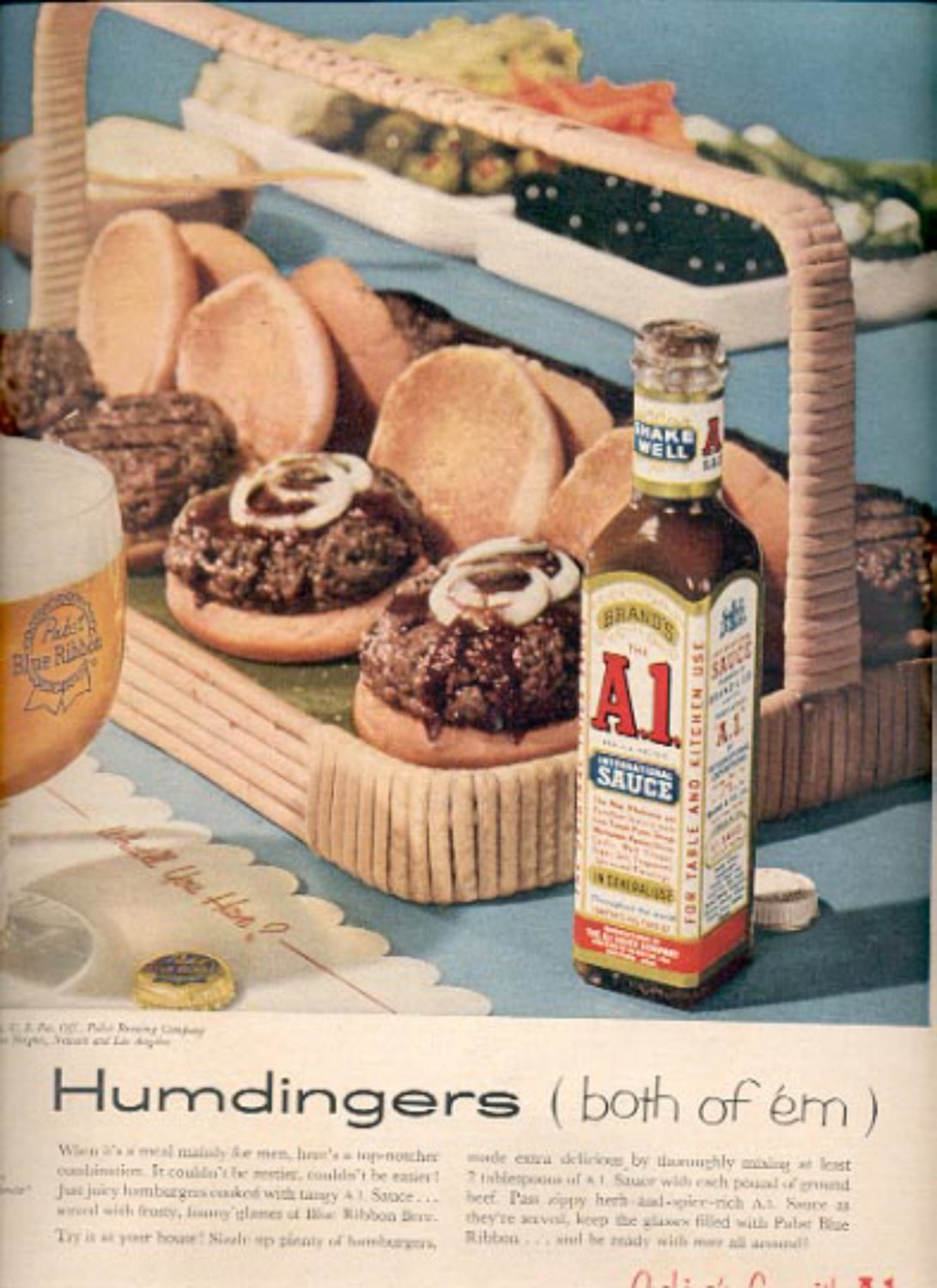 1957 The A. 1. Sauce Company ad (# 4911)