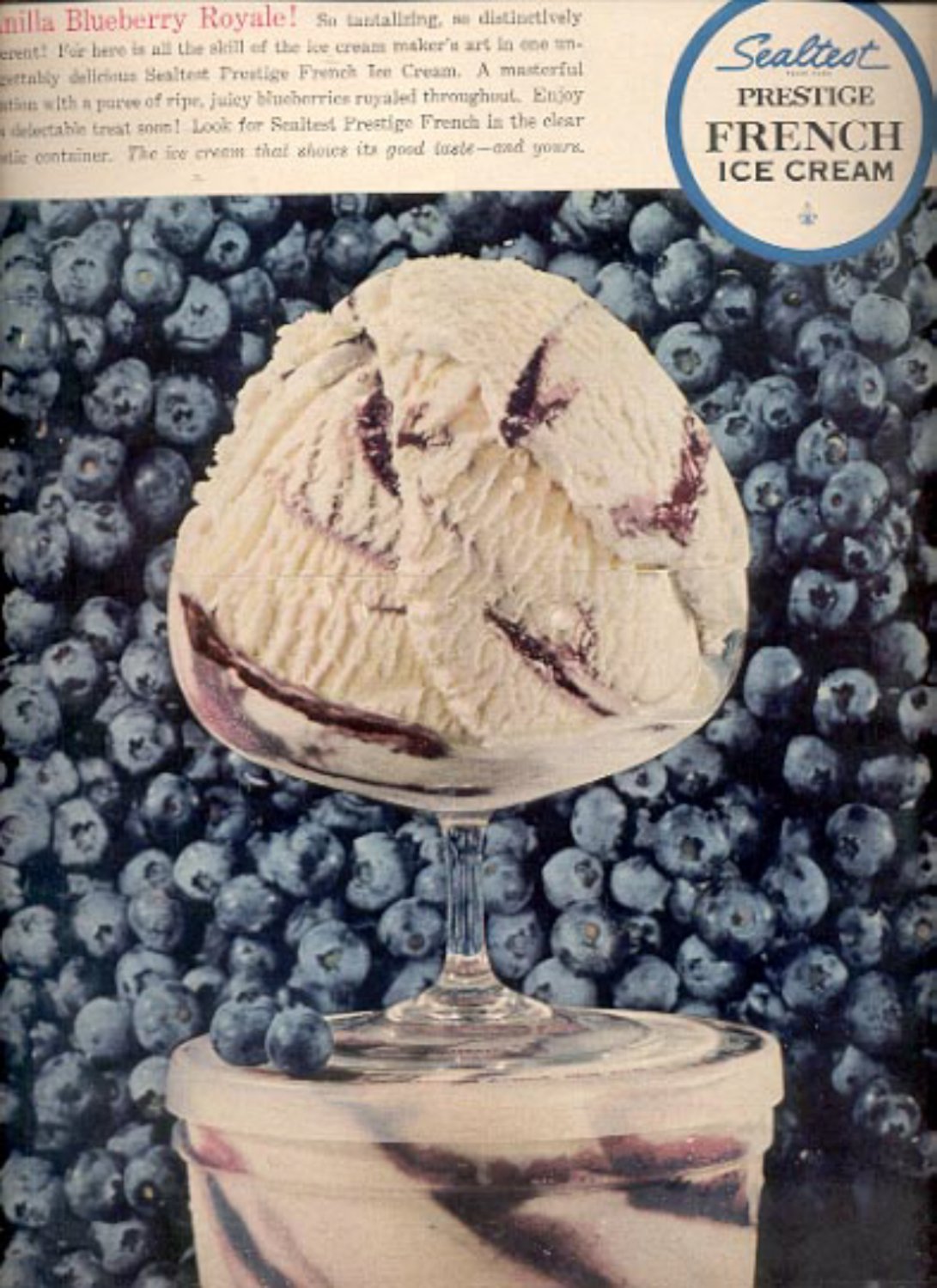 1964 Sealtest Prestige French Ice Cream ad (# 4850)