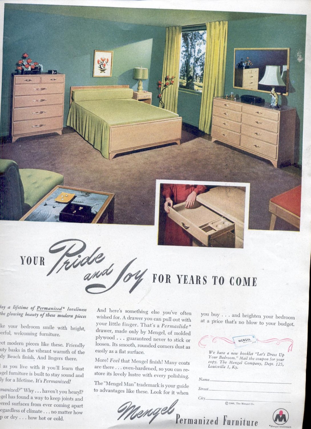 Jan. 1947 Mengel Permanized Furniture ad (139)