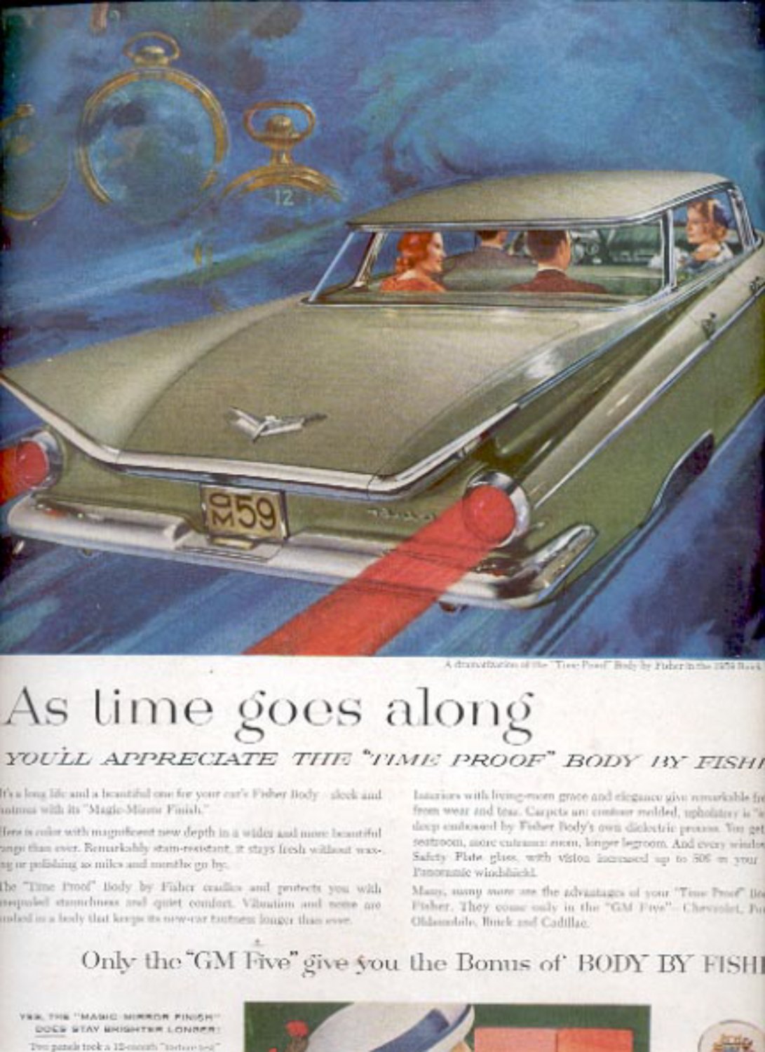 1959 Body by fisher in the 1959 Buick Electra ad (#5571)
