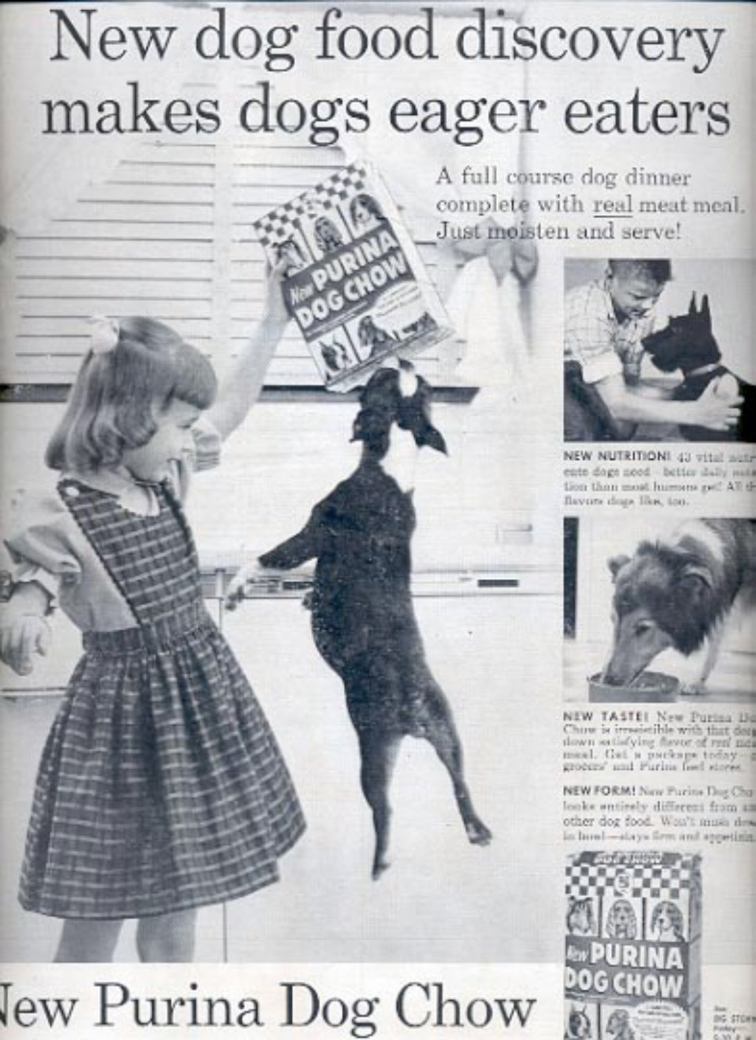 1957 Purina Dog Chow ad (# 5000)
