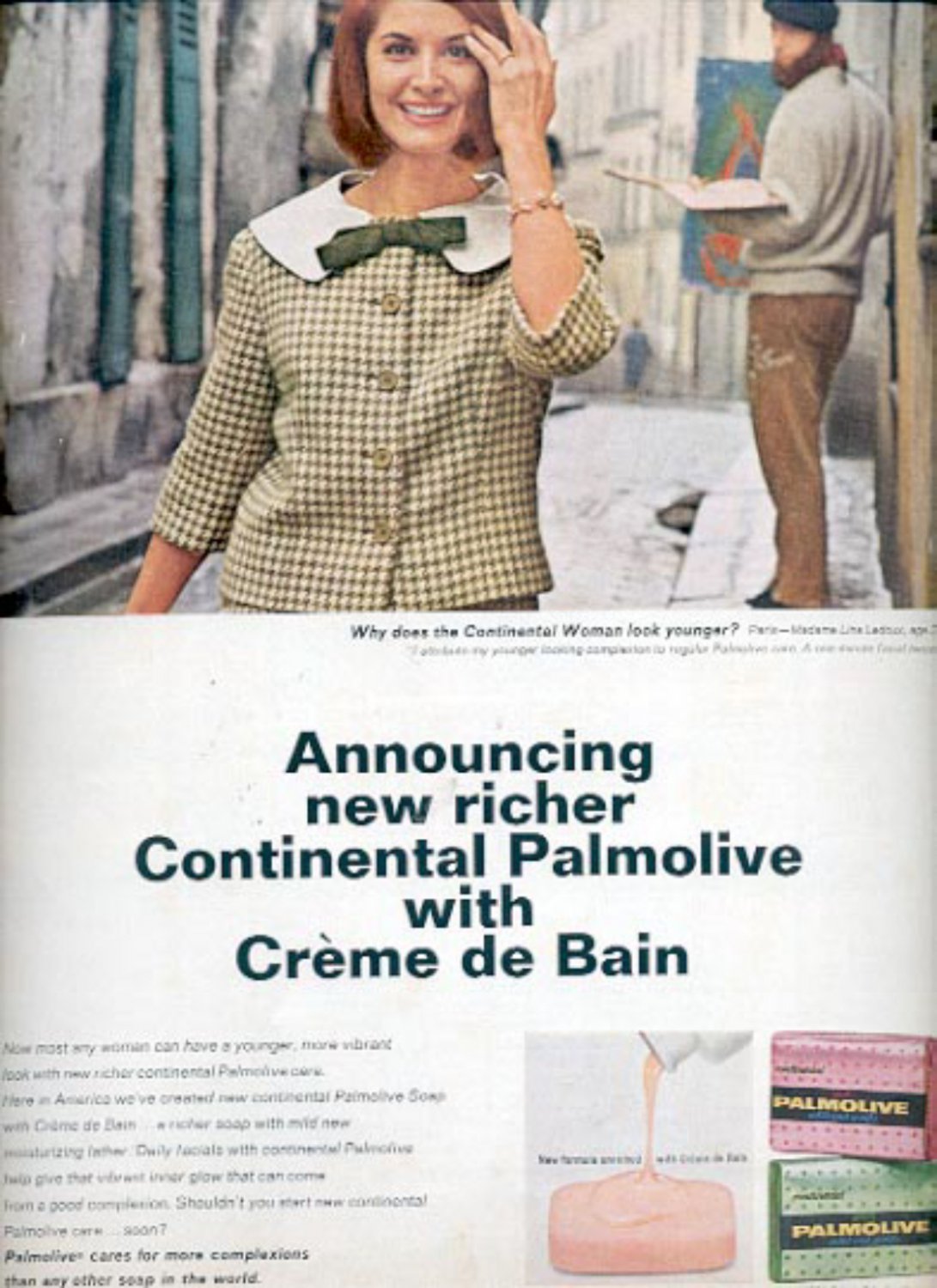 1964 Palmolive soap ad (# 4848)
