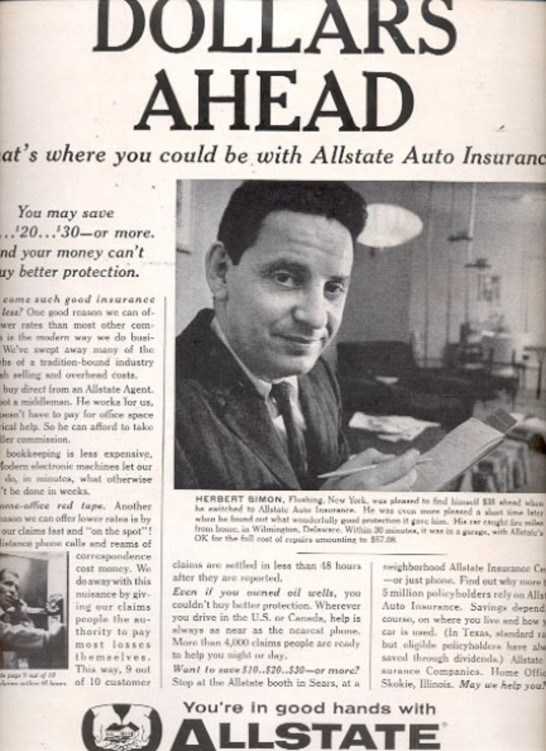 1960 Allstate Insurance Companies ad (#5445)