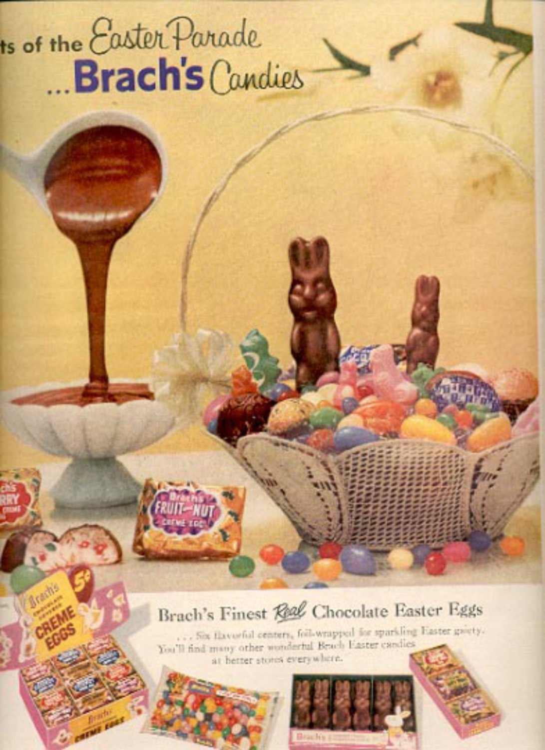 1957 Brach's Candies ad (# 4990)