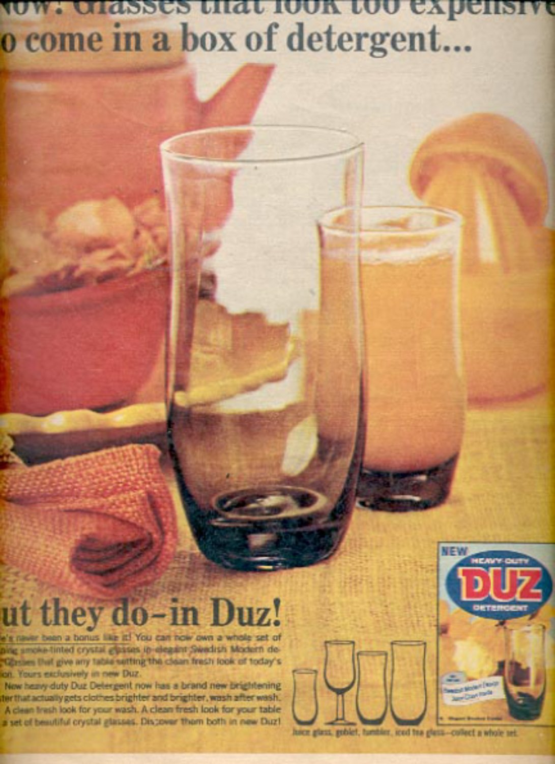 1966 Duz Detergent ad (#5511)