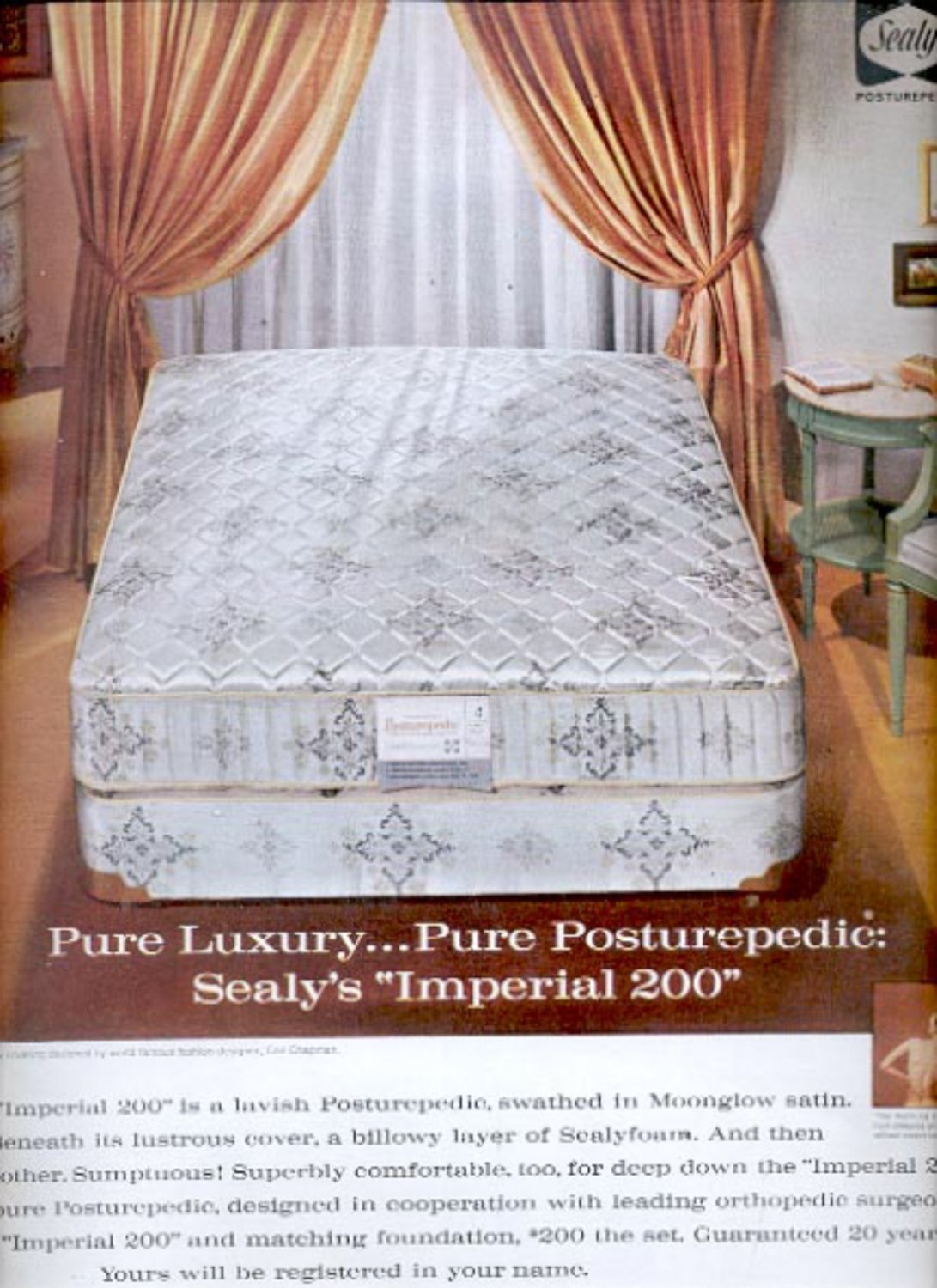 1963 Sealy Posturepedic ad (#5402)