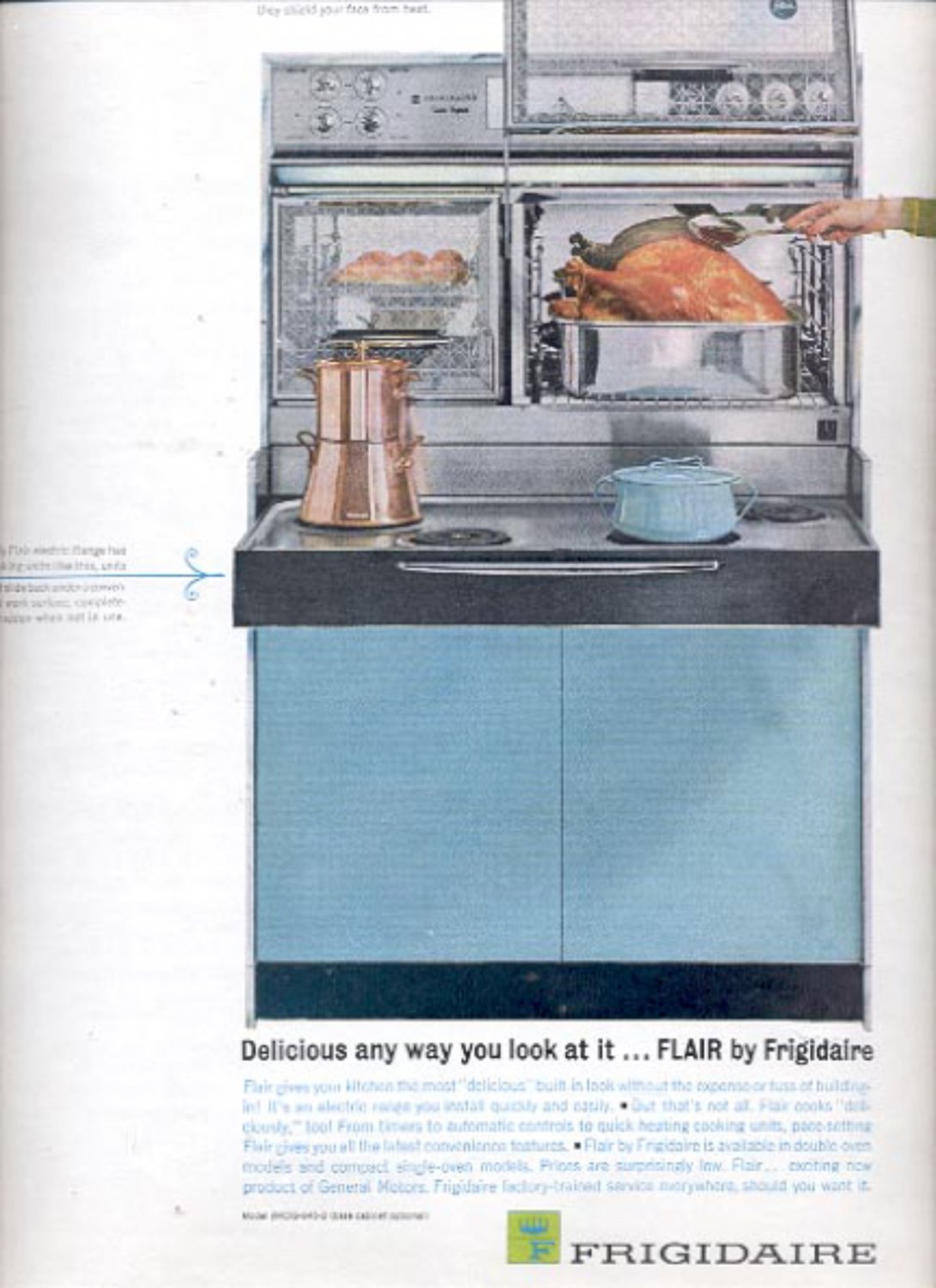 1963 Frigidaire electric range ad (#5375)