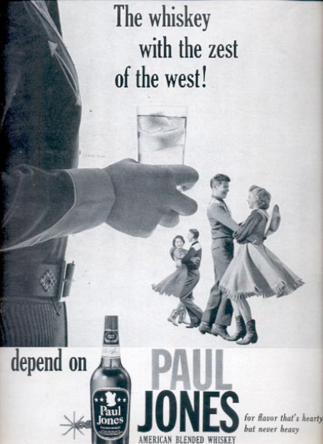 1960 Paul Jones American Blended Whiskey ad (#5418)