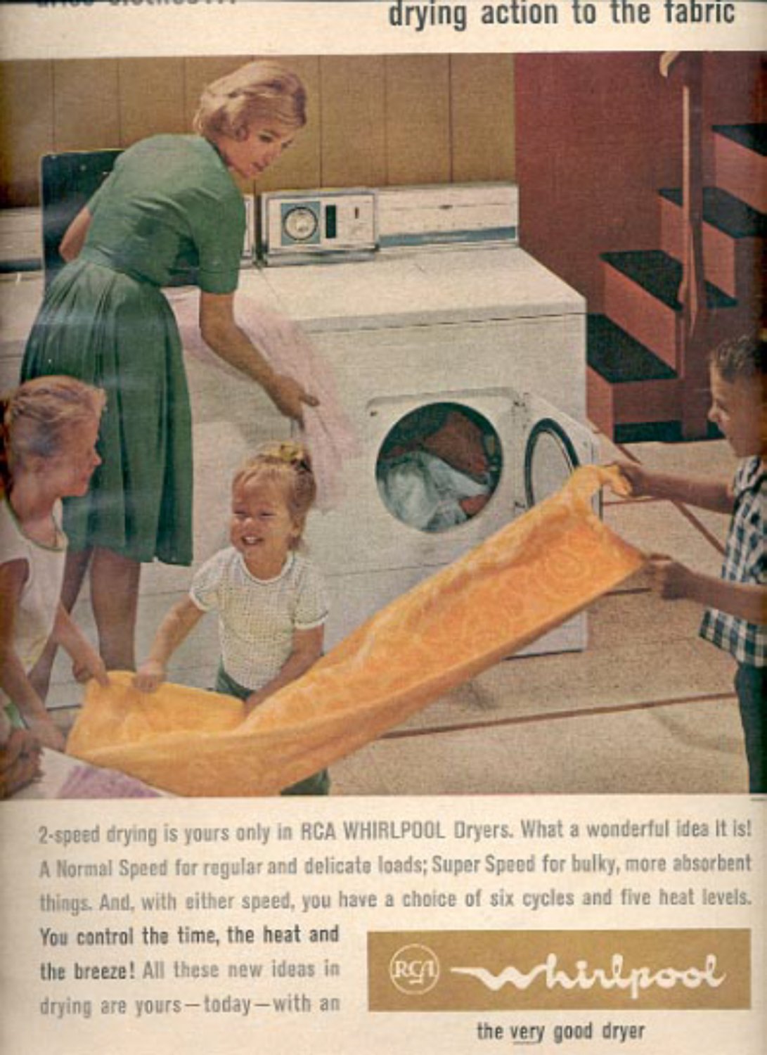 1964 RCA Whirlpool Dryer ad (# 4863)