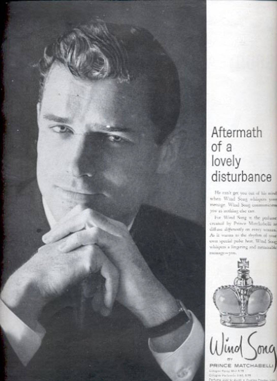 1960 Wind Song by Prince Matchabelli ad (#5381)