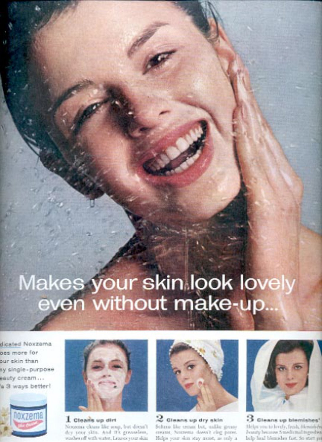 1963 Noxzema Skin Cream ad (#5524)