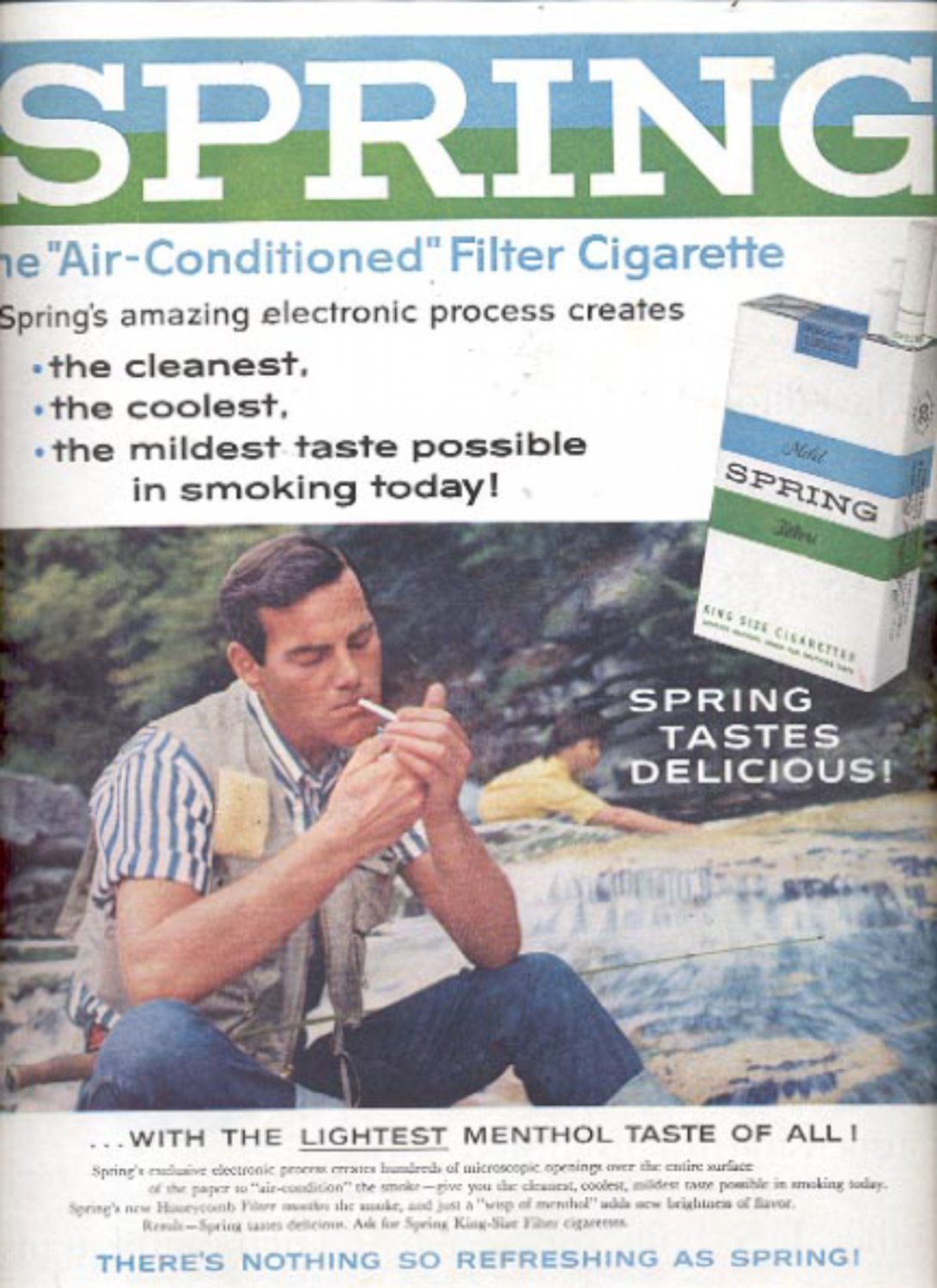 1960 Spring Cigarettes ad (#5475)