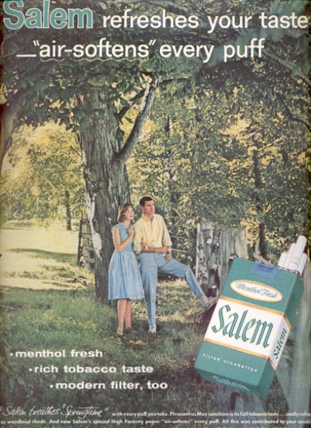 1960 Salem Cigarettes ad (#5443)