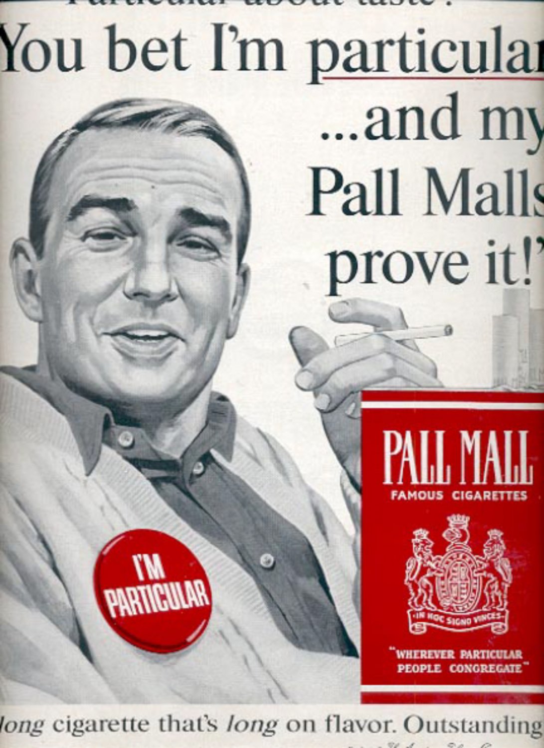 1964 Pall Mall Cigarettes ad (#5397)
