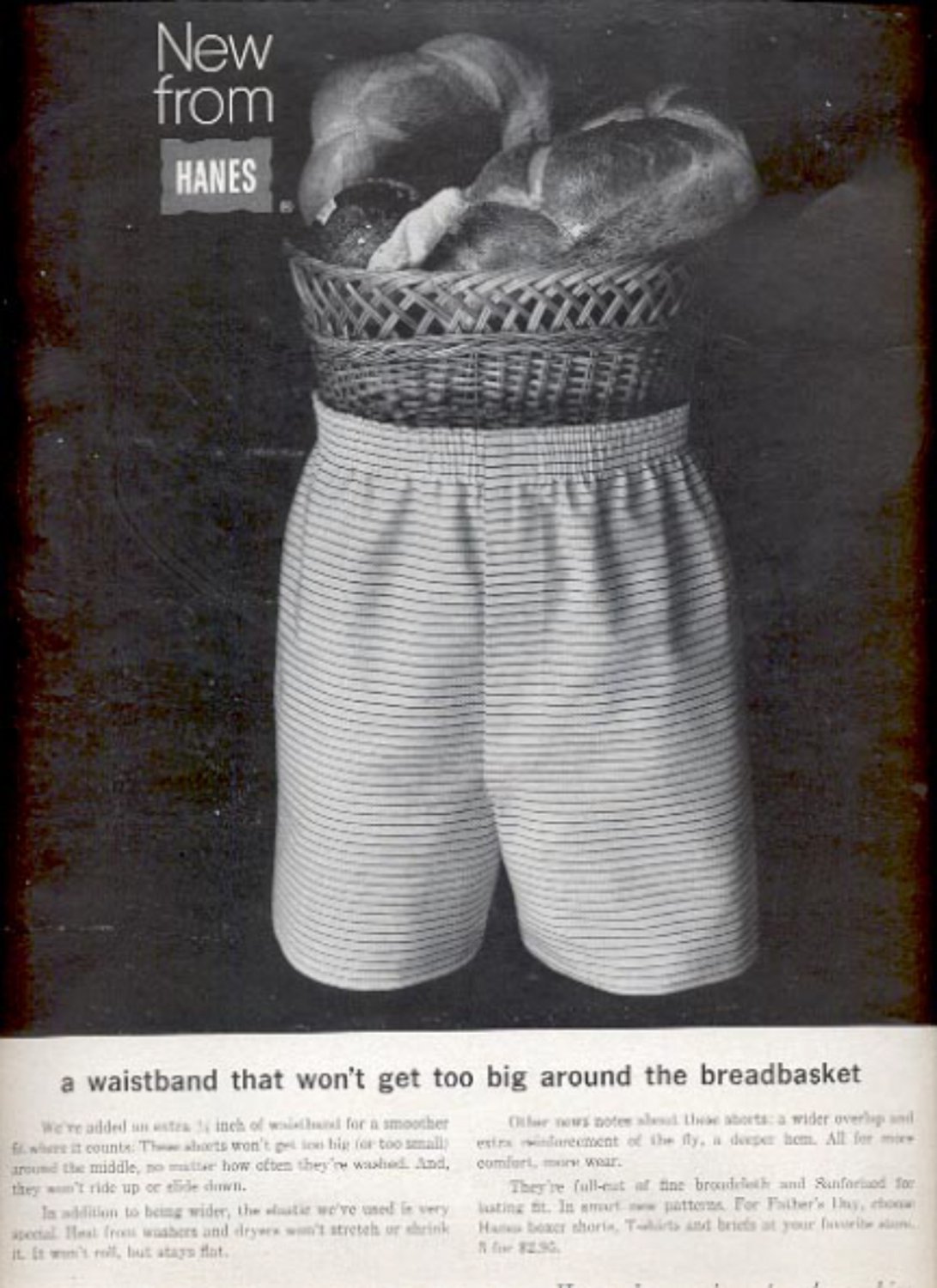 1964 Hanes underwear ad (#5387)