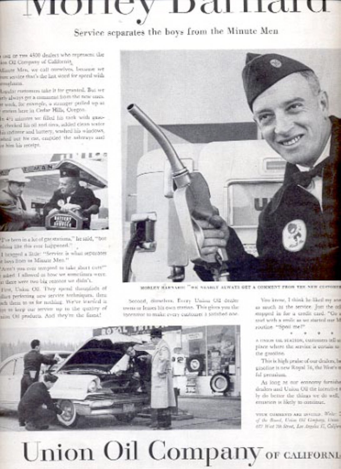 1957 Union Oil Company of California ad (# 4955)