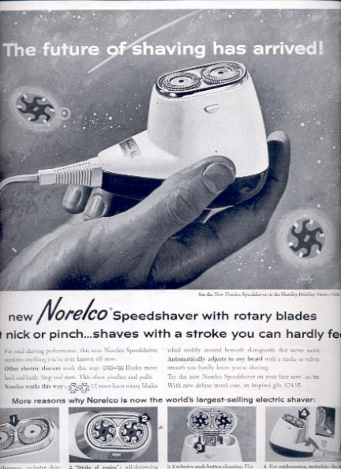 1959 Norelco Speedshaver ad (#5552)