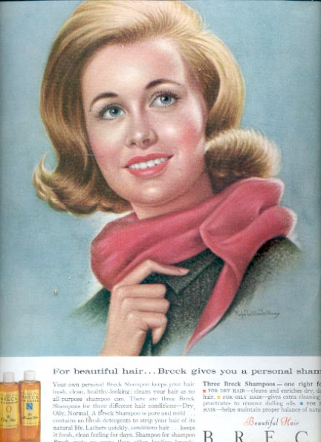 1963 Breck Shampoos ad (#5516)