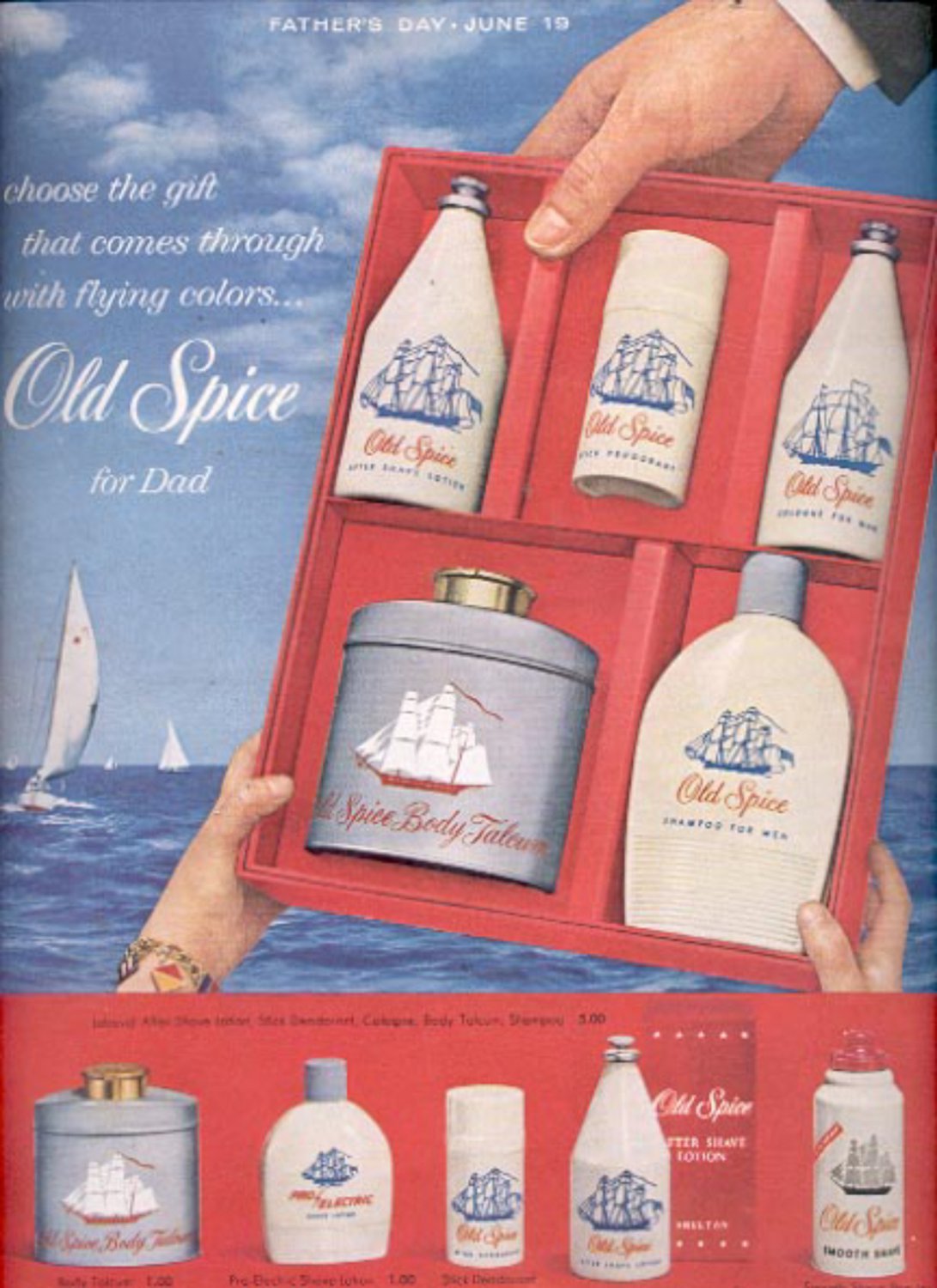 1960 Old Spice by Shulton ad (#5491)