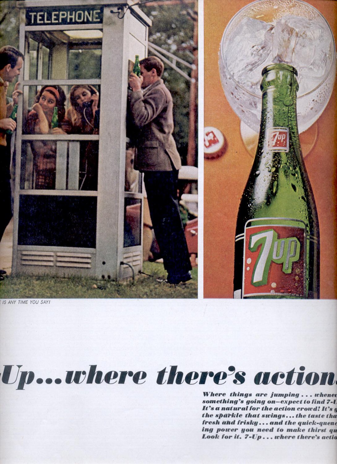 March 27, 1965- 7-up...where there's action! ad (# 2839)