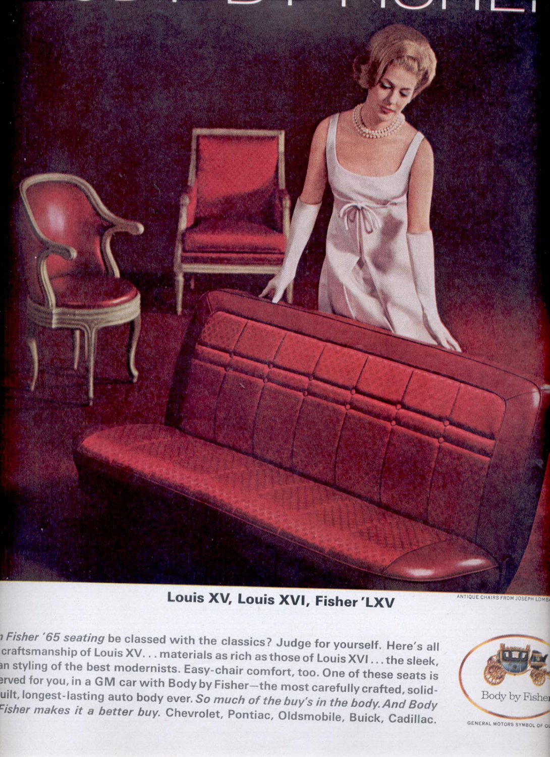 March 27, 1965- Body by Fisher- General Moters symbol of quality ad (# 2840)