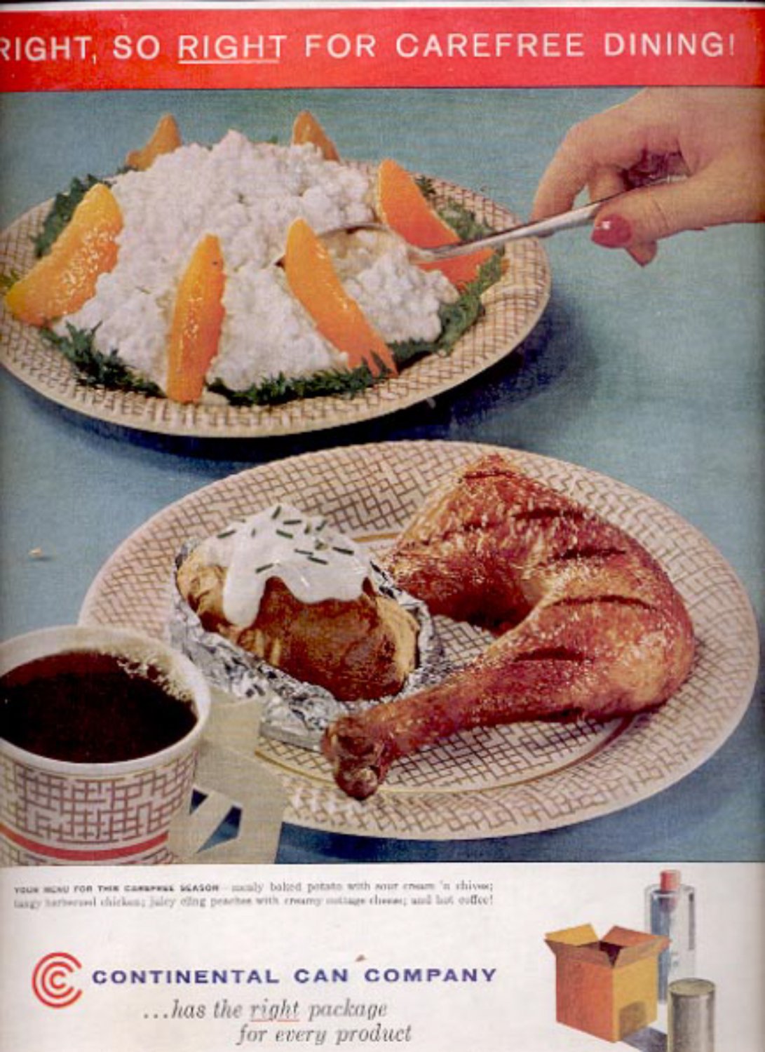 1959 Continental Can Company ad (#5550)