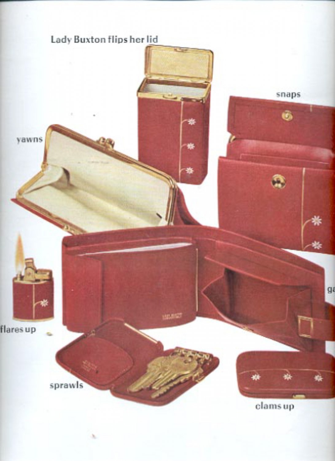 1963 Lady Buxton ad (#5521)