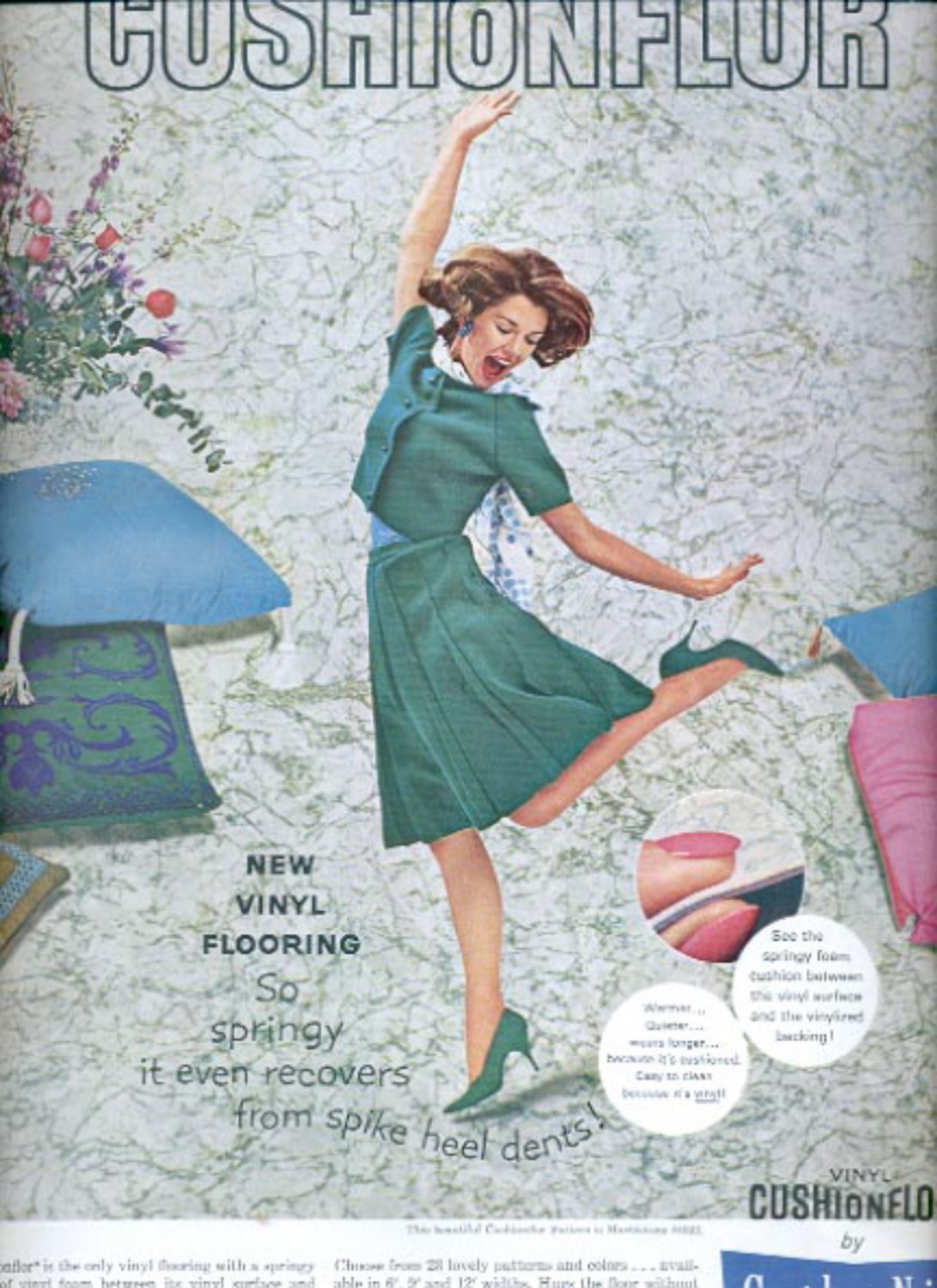 1963 Congoleum-Nairn Fine Floors ad (#5503)