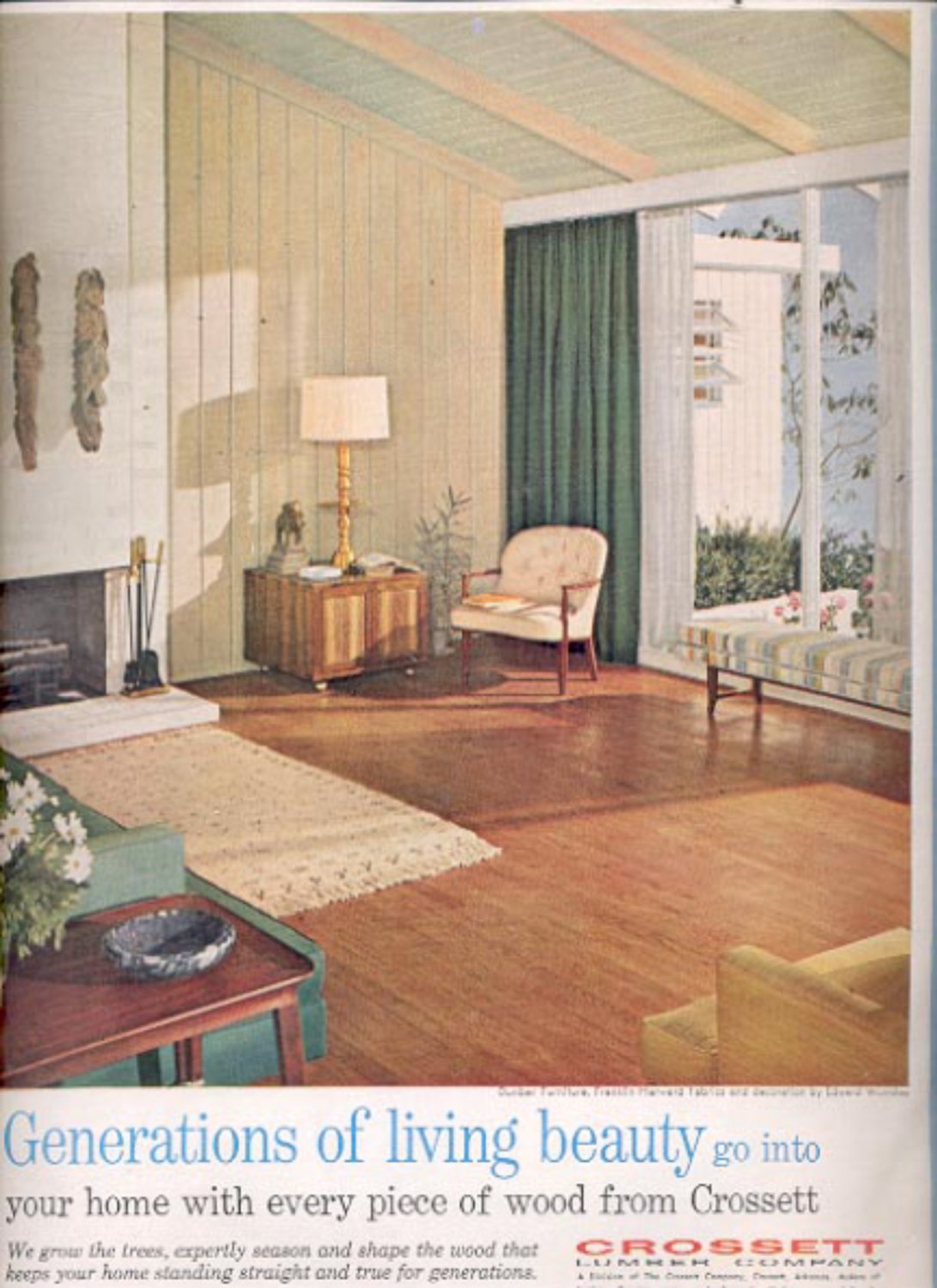 1960 Crossett Lumber Company ad (#5488)