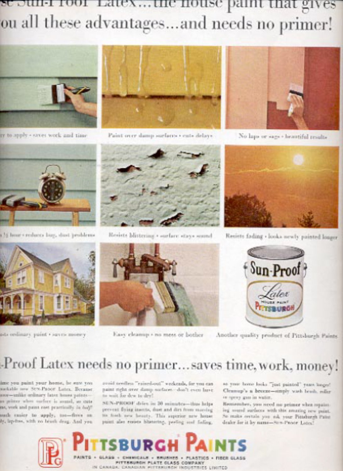 1964 Pittsburgh Paints ad (#5406)