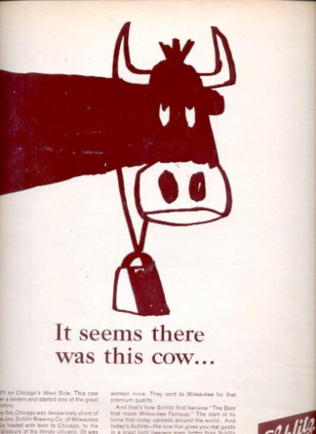 1964 Schlitz Beer ad (#5430)