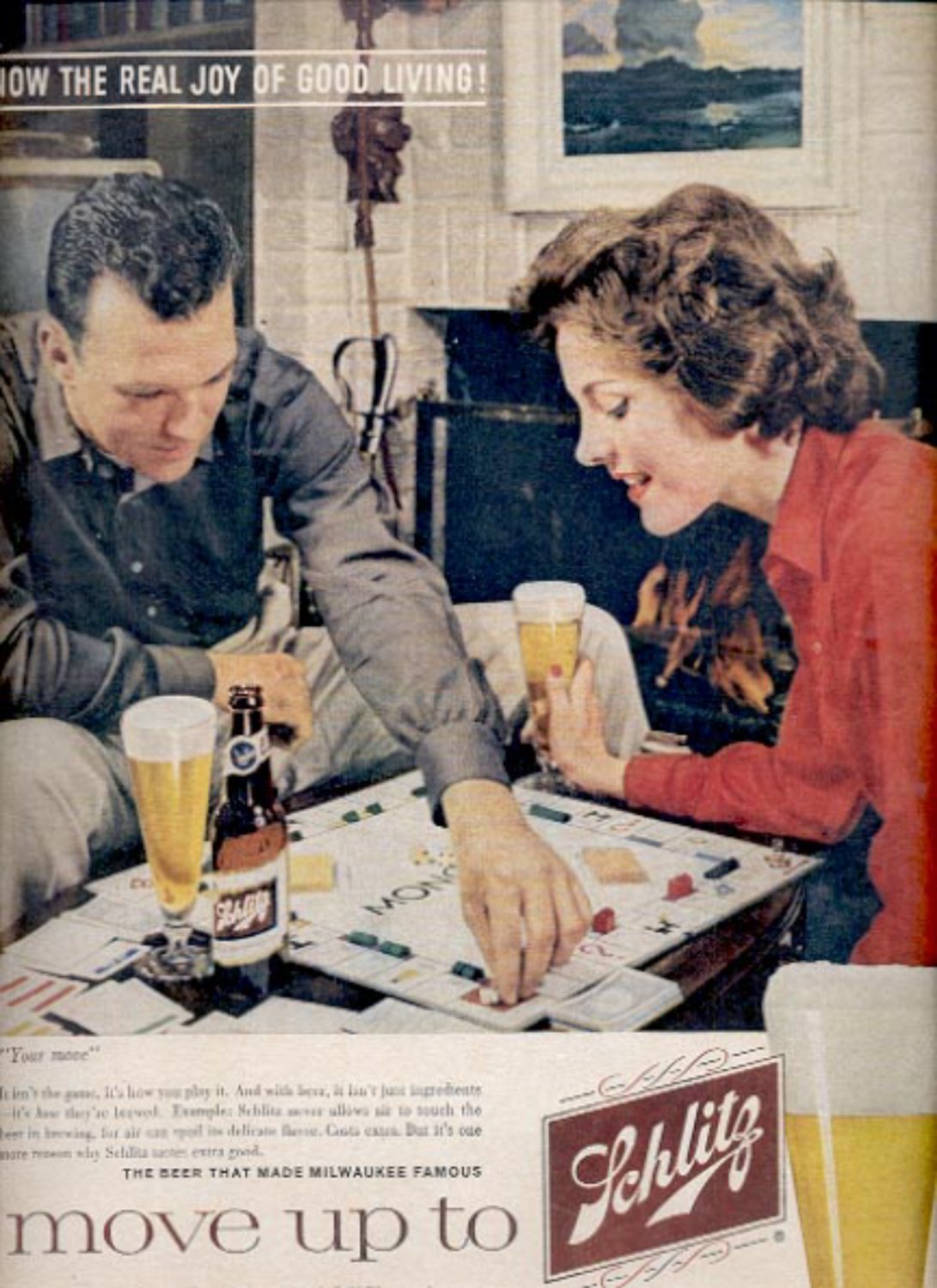 1960 Schlitz Beer ad (#5420)