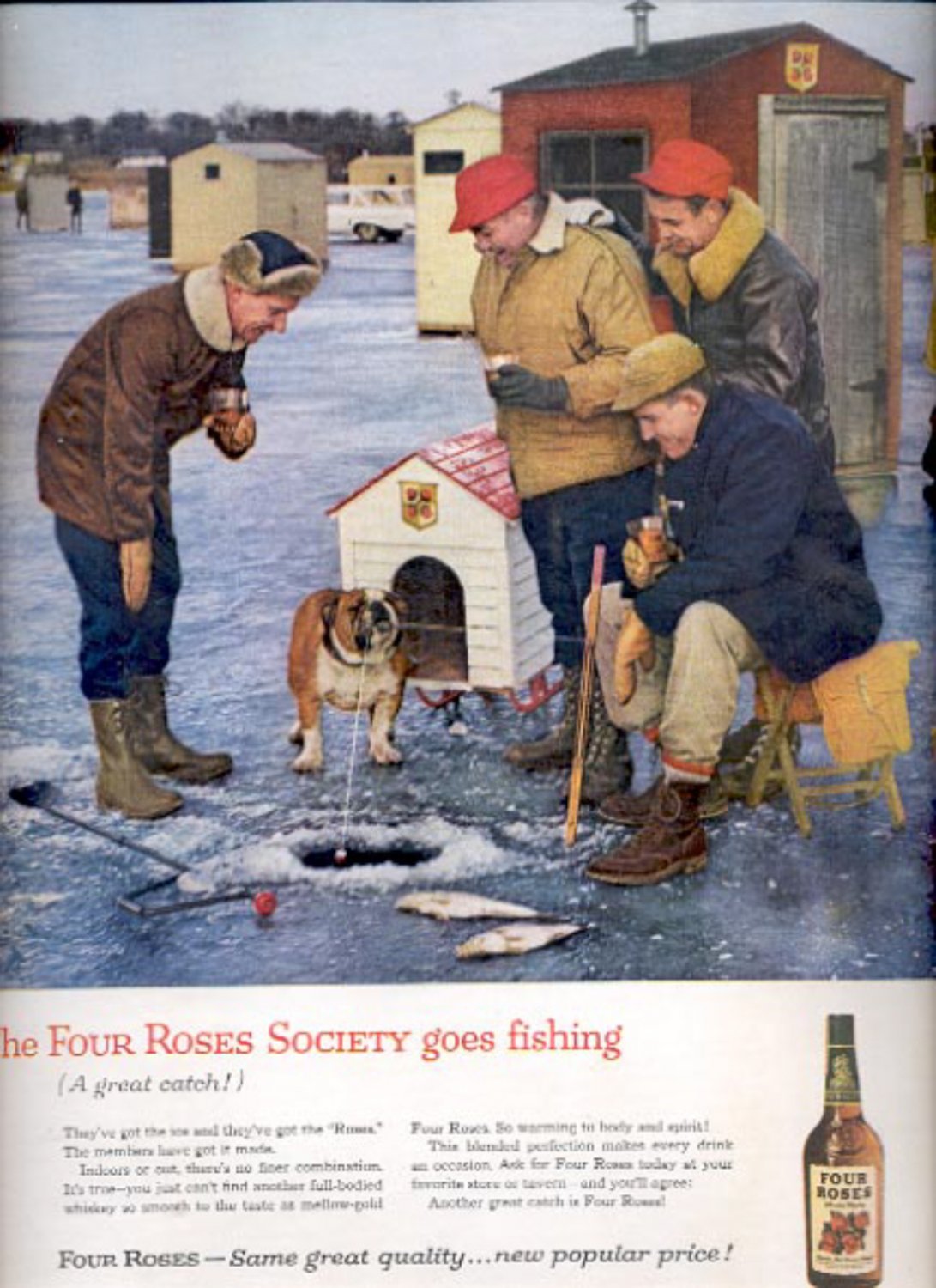1960 Four Roses Whiskey ad (#5373)