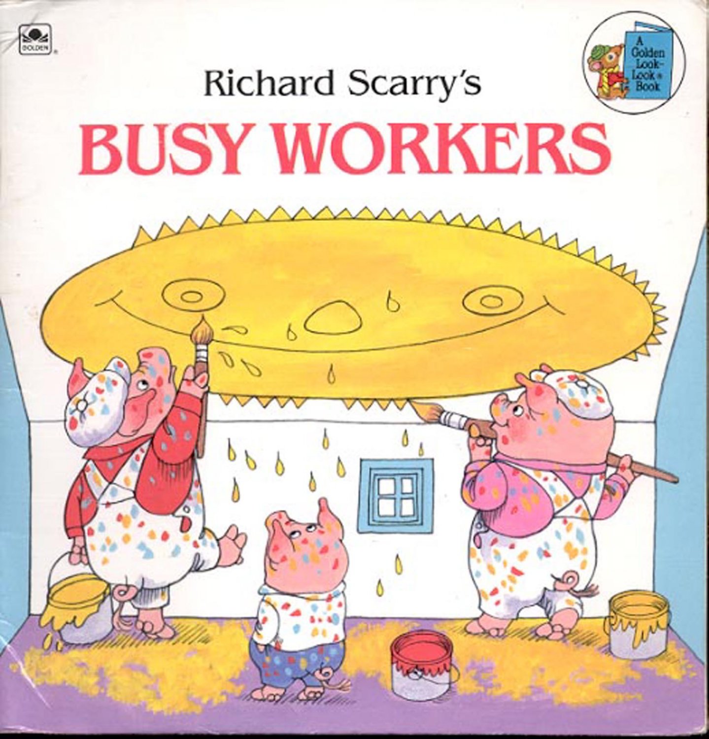Richard Scarry's Busy Workers- softcover