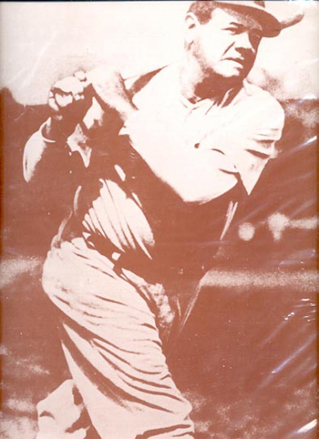 Baseball player with swinging bat print (#39) 11"x14"