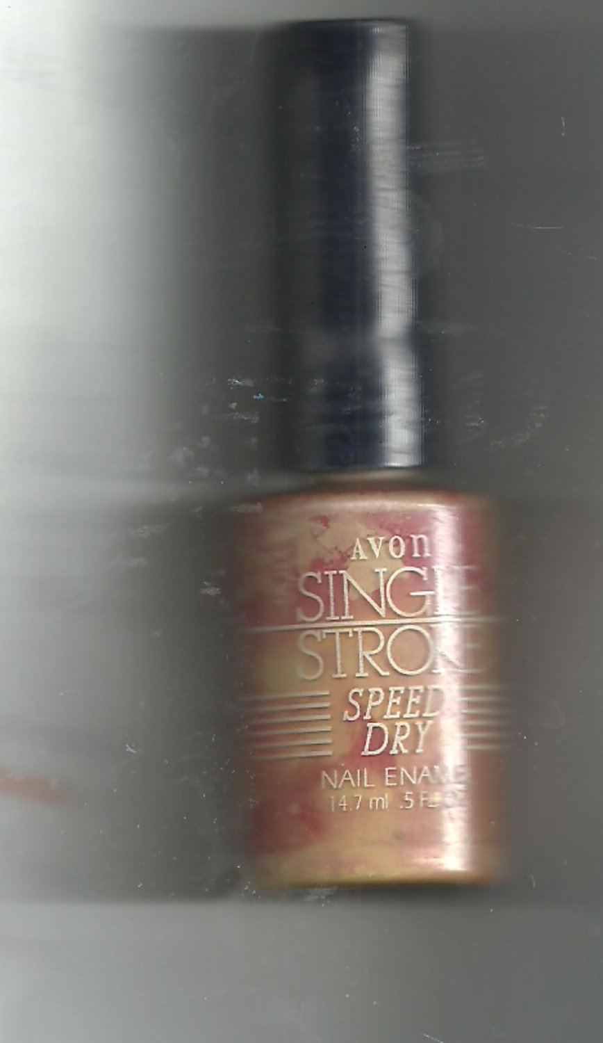 Avon Single Stroke Speed Dry Nail Enamel 0.5 fl. oz -.Stroke of New Lilac- -- Vintage