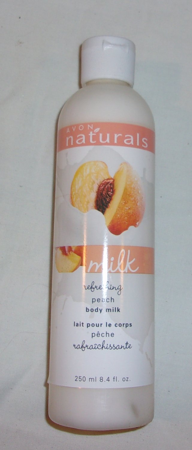 Avon Naturals Milk Refreshing Peach Body Milk- NOS